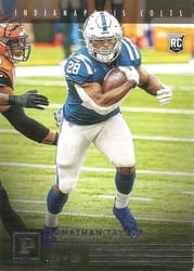 2020 Panini Chronicles Panini Jonathan Taylor #PA-12 card