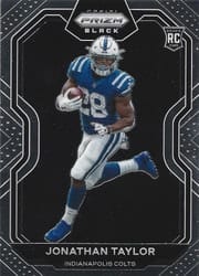 2020 Panini Chronicles Prizm Black Jonathan Taylor #PB-7 card