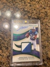 2020 Panini Immaculate Collection Jonathan Taylor #110 card