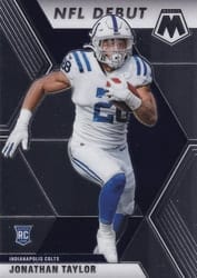 2020 Panini Mosaic Base Set Jonathan Taylor #276 card