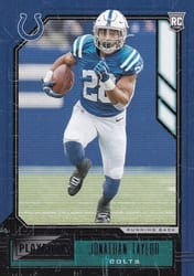 2020 Panini Playbook Base Set Jonathan Taylor #117 card