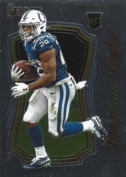2020 Panini Select Select Certified Rookies Jonathan Taylor #SCR-16 card