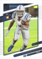 2021 Clearly Donruss Base Set Jonathan Taylor #35 card