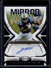2021 Panini Certified Mirror Signatures Jonathan Taylor #MS-JY card