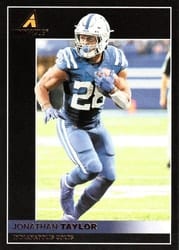 2021 Panini Chronicles Pinnacle Jonathan Taylor #21 card