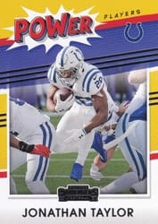 2021 Panini Contenders Power Players Jonathan Taylor #PP-JTA card