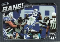 2021 Panini Mosaic Bang! Jonathan Taylor #7 card