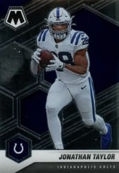 2021 Panini Mosaic Base Set Jonathan Taylor #96 card