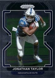 2021 Panini Prizm Base Set Jonathan Taylor #25 card