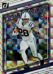 2022 Donruss Dominators Jonathan Taylor #D11 card