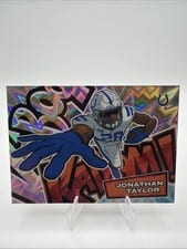 2022 Panini Absolute Kaboom Horizontal Jonathan Taylor #KH4 card