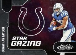 2022 Panini Absolute Star Gazing Jonathan Taylor #SG-11 card