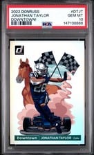 2022 Panini Donruss Downtown Jonathan Taylor #DT-JT card