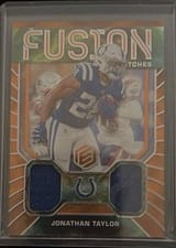 2022 Panini Elements Fusion Swatches Jonathan Taylor #FS-15 card
