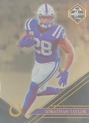 2022 Panini Limited Base Set Jonathan Taylor #48 card
