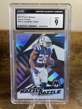 2022 Panini Mosaic Razzle Dazzle Jonathan Taylor #RD-9 card