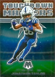 2022 Panini Mosaic Touchdown Masters Jonathan Taylor #TD-11 card
