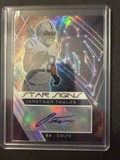 2022 Panini Phoenix Star Signs Jonathan Taylor #SS-JT card