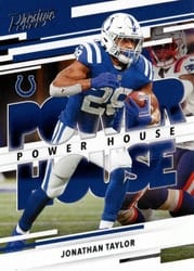 2022 Panini Prestige Power House Jonathan Taylor #PH-6 card