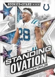 2022 Panini Rookies & Stars Standing Ovation Jonathan Taylor #SO-6 card