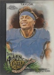 2022 Topps Allen & Ginter Chrome Base Set Jonathan Taylor #169 card