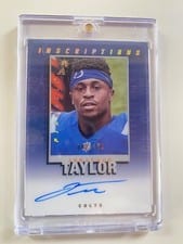 2022 Zenith Pinnacle Inscriptions Jonathan Taylor #PI-JTA card