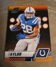 2023 Panini Zenith Autographs Jonathan Taylor #42 card