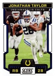 2023 Score Base Set Jonathan Taylor #9 card