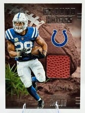 2025 Panini Absolute Ground Hoggs Materials Jonathan Taylor #GHM-JTA card