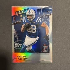 2025 Topps Signature Class Draft Dreams Jonathan Taylor #DD-19 card