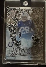 2025 Topps Signature Class Shattered Jonathan Taylor #S-14 card