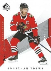 2018-19 SP Authentic Base Set Jonathan Toews #5 card