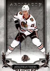 2018-19 Upper Deck Artifacts Base Set Jonathan Toews #36 card