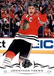 2018-19 Upper Deck Base Set Jonathan Toews #293 card