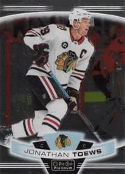 2019-20 O-Pee-Chee Platinum Base Set Jonathan Toews #20 card