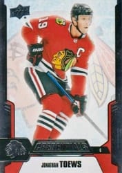 2019-20 Upper Deck Credentials Base Set Jonathan Toews #29 card