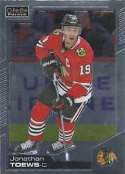 2020-21 O-Pee-Chee Platinum Base Set Jonathan Toews #142 card