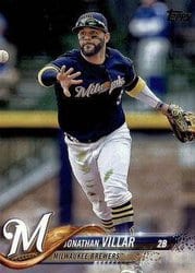 2018 Topps Base Set Jonathan Villar #289 card