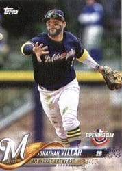 2018 Topps Opening Day Base Set Jonathan Villar #63 card