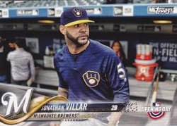 2018 Topps Opening Day Base Set Jonathan Villar #63b card