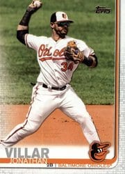 2019 Topps Base Set Jonathan Villar #88 card