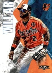2019 Topps Fire Base Set Jonathan Villar #142 card
