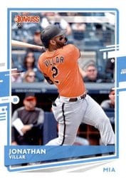 2020 Donruss Base Set Jonathan Villar #137 card