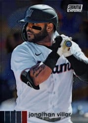 2020 Stadium Club Chrome Base Set Jonathan Villar #41 card