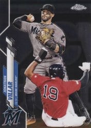 2020 Topps Chrome Base Set Jonathan Villar #75 card
