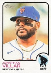 2022 Topps Heritage Base Set Jonathan Villar #313 card