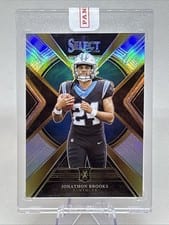 2023 Panini Select 2024 XRC Prizm Jonathon Brooks #507 card