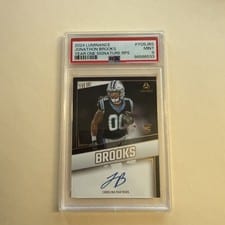 2024 Panini Luminance Year One Signatures RPS Jonathon Brooks #YOS-JBS card