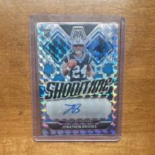 2024 Panini Mosaic Showtime Signatures Jonathon Brooks #SS-JBS card