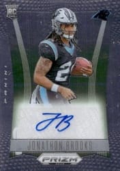 2024 Panini Prizm Deca Signatures Jonathon Brooks #S-JBS card